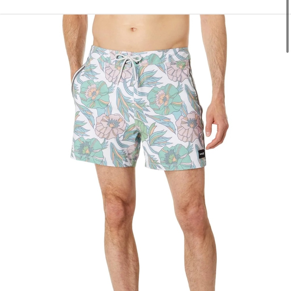 Floral Print Swim Shorts